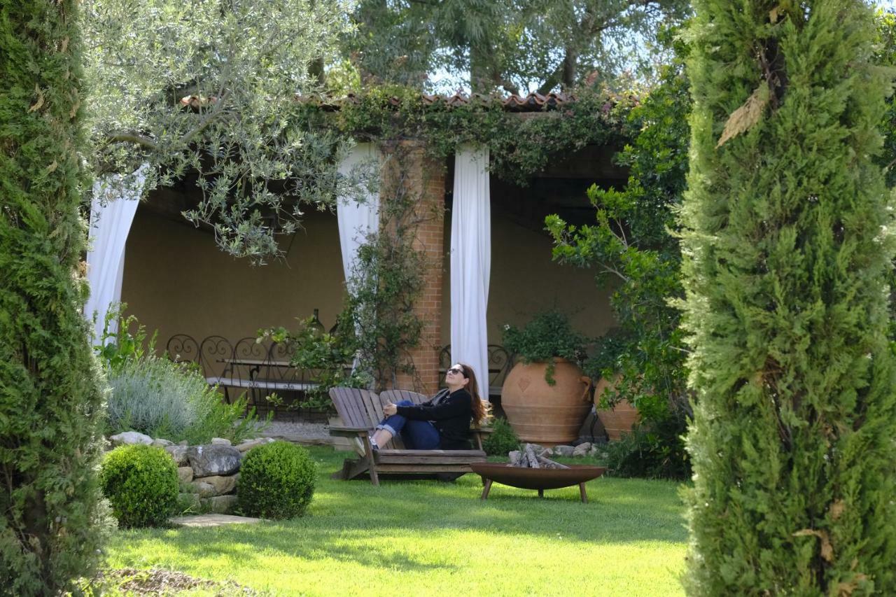 Relais Sant'Elena Bed & Breakfast Bibbona Bagian luar foto